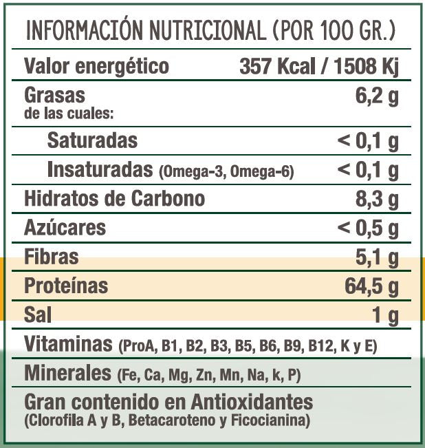 crispy spirulina